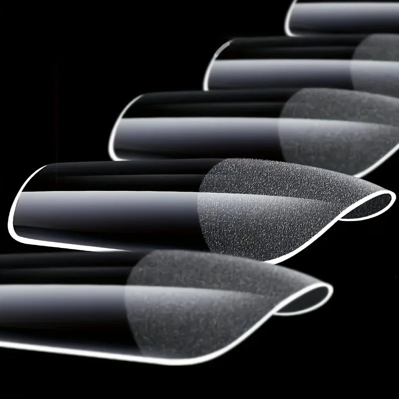 120pcs Medium Square Acrylic Nail Tips