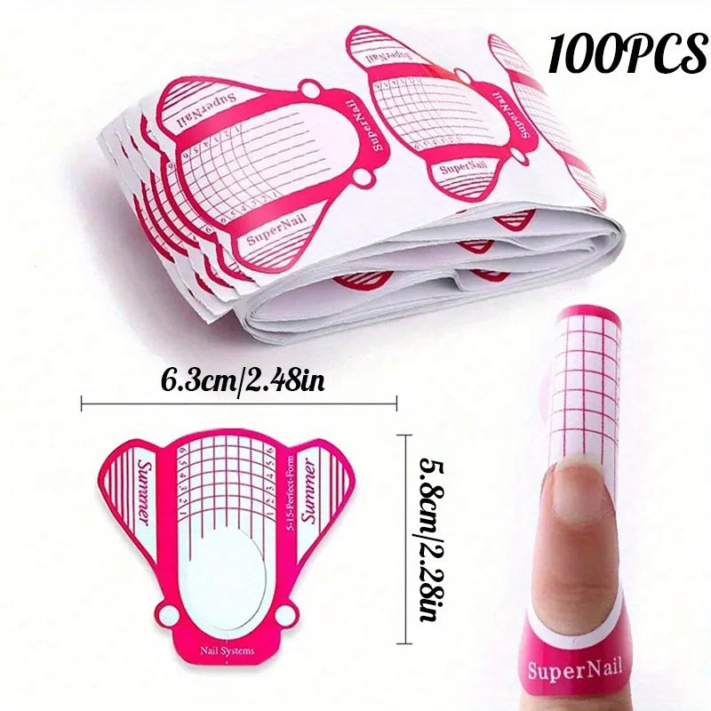 Nails Art UV Gel Tips Extension Builder