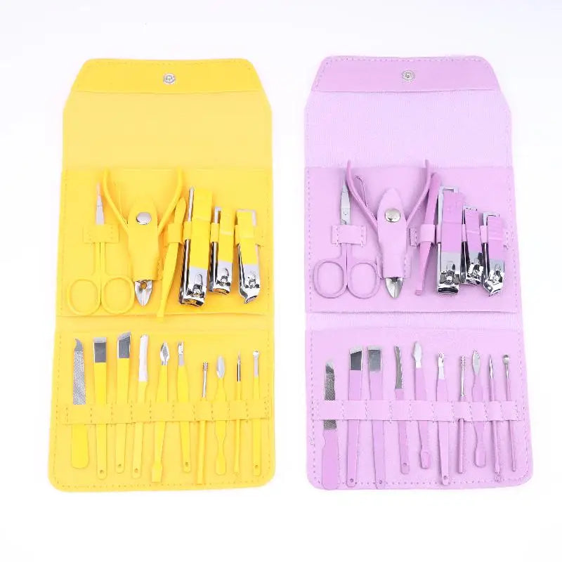 1 Set Premium 16 Piece Nail Grooming Kit