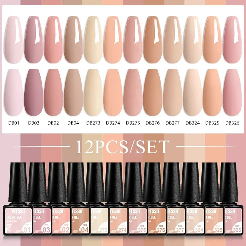 SALE!!!! ADD TO CART FOR DETAILS!!!! 12pcs Gel Nail Polish Set