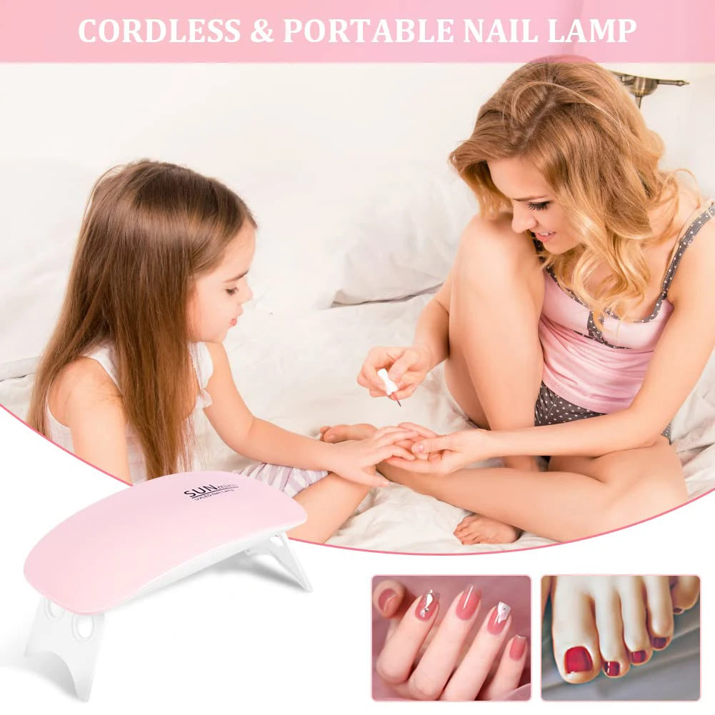 Nail Lamp Foldable 6W UV Lamp