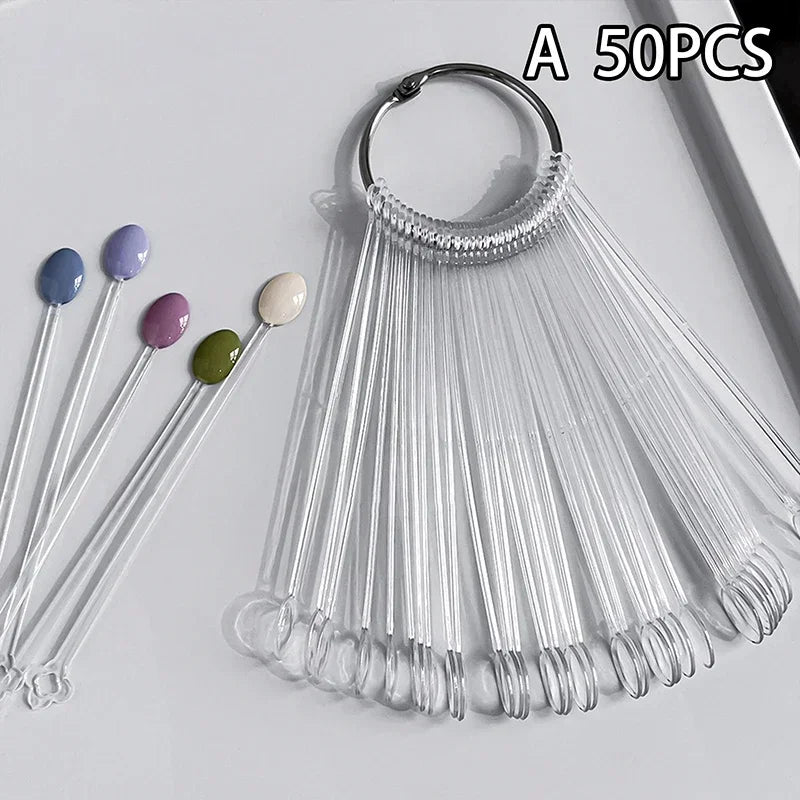 Nail Swatches Color Card Display Chart