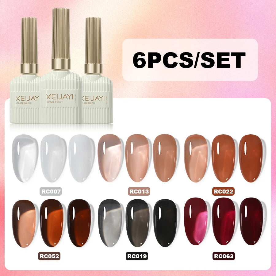 6Pcs 15Ml Nail Gel Polish Set