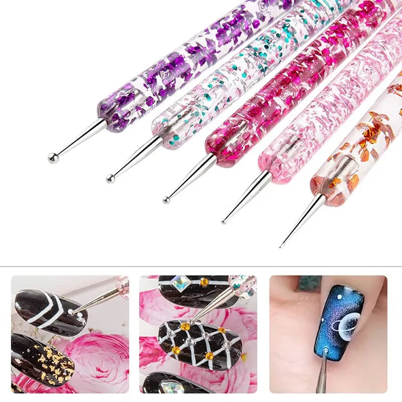 20pcs Nail Art Brush Set UV Gel Polish Pen