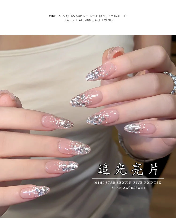 5g/Bottle Holographic Chunky Nail Glitter