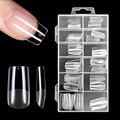 120pcs Medium Square Acrylic Nail Tips
