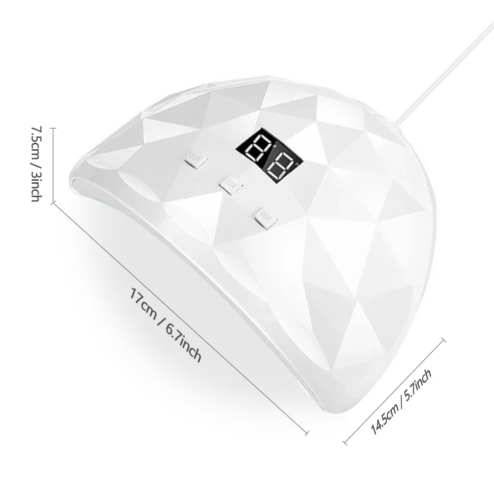 LULAA 88W Nail Dryer Lamp UV Light For Nails