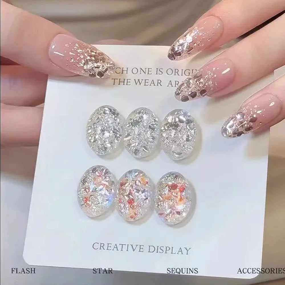 5g/Bottle Holographic Chunky Nail Glitter