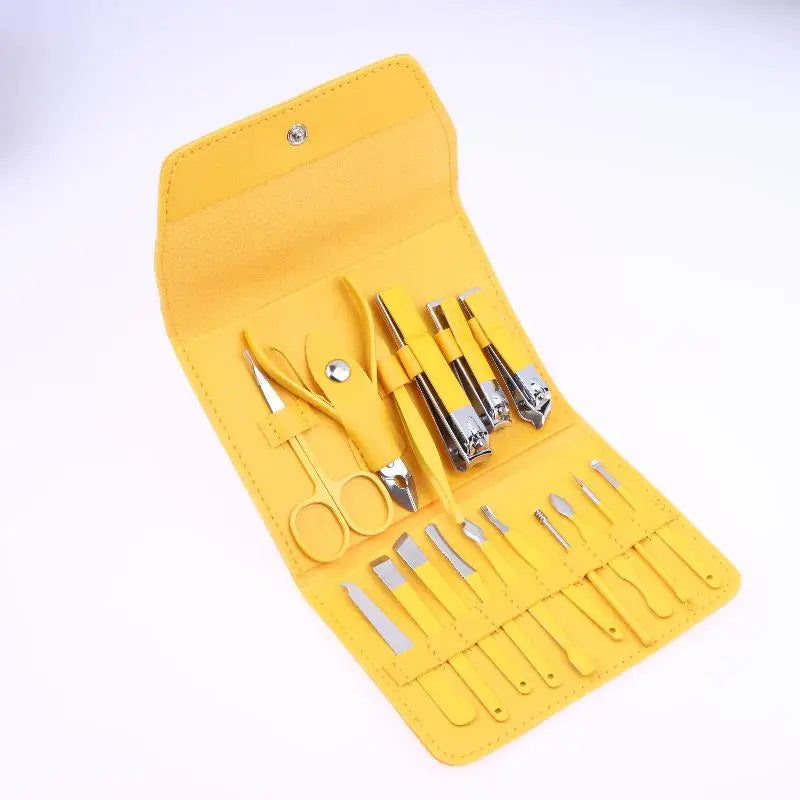 1 Set Premium 16 Piece Nail Grooming Kit