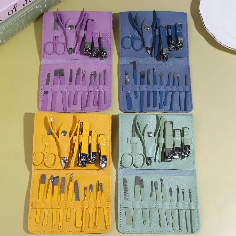 1 Set Premium 16 Piece Nail Grooming Kit