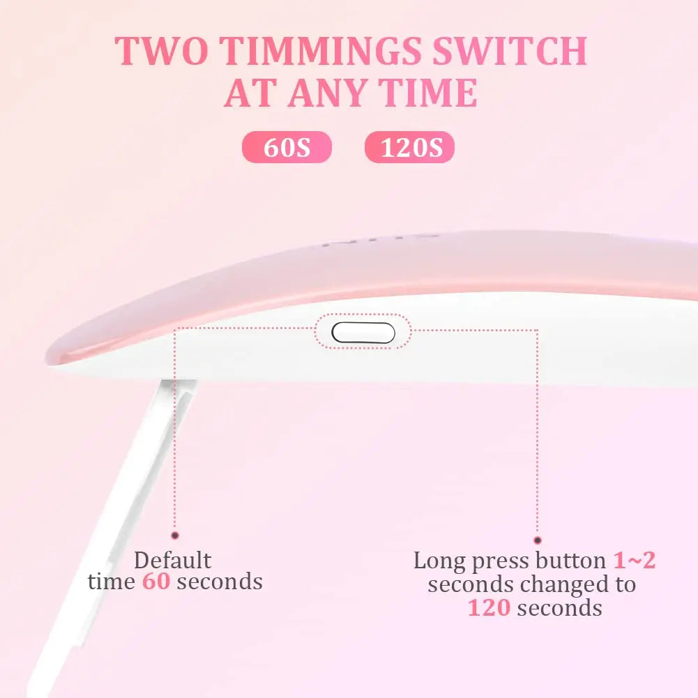 Nail Lamp Foldable 6W UV Lamp