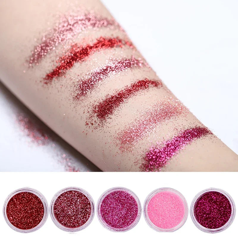 40 Colors Nail Glitter Set