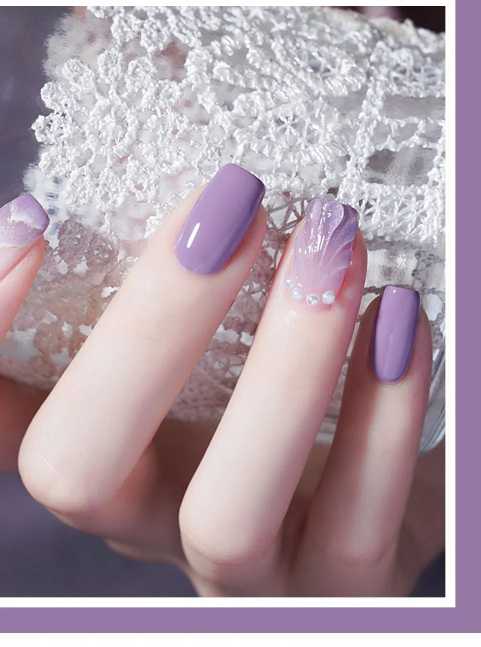 Nail Polish Set With UV Lamp Dryer