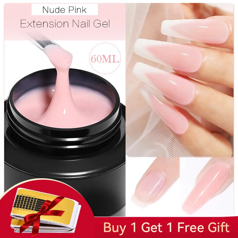 BORN PRETTY 60/30ml Hard Jelly Extension Nail Gel Polish