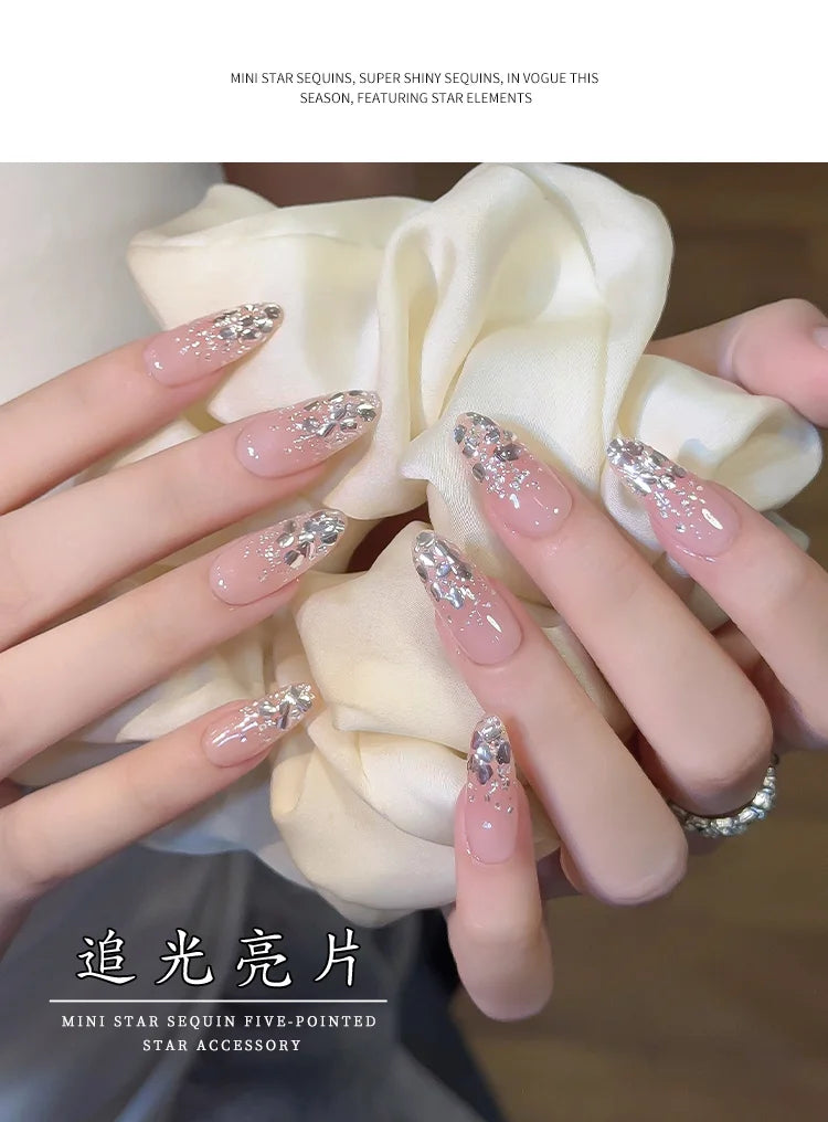 5g/Bottle Holographic Chunky Nail Glitter