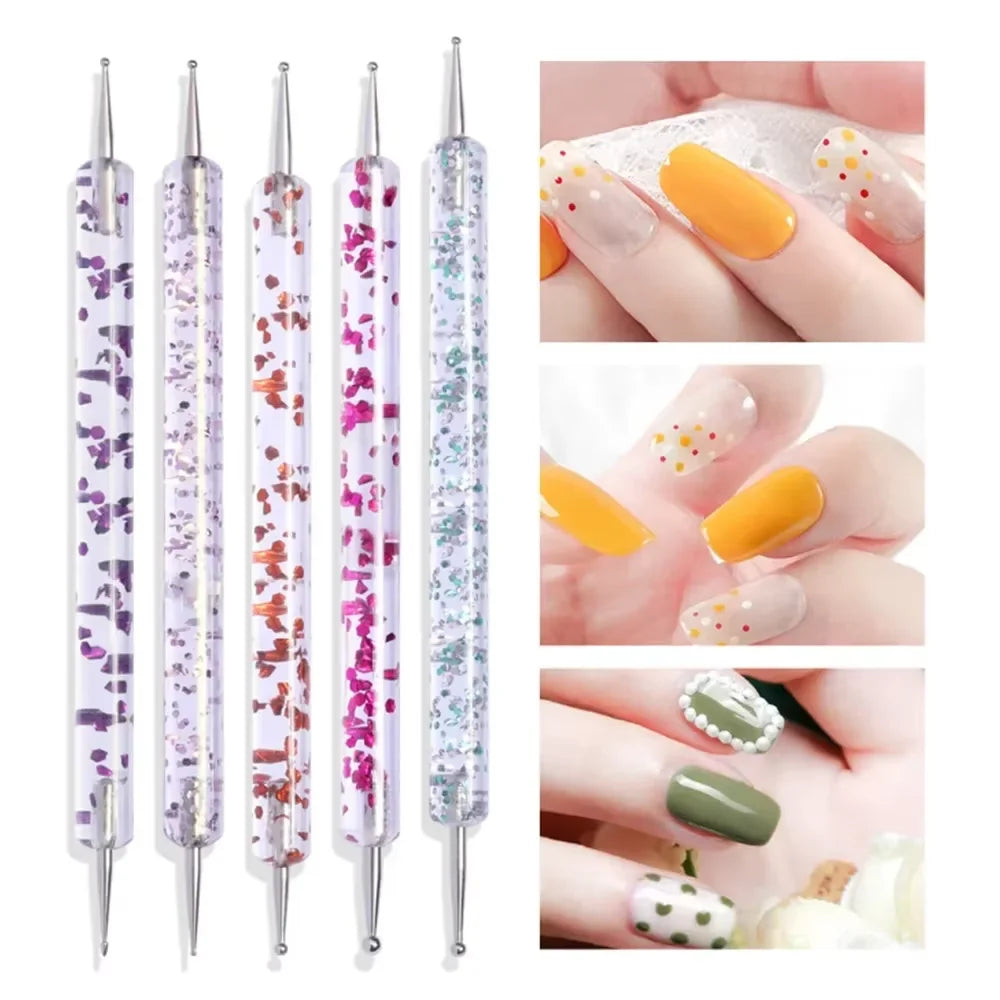20pcs Nail Art Brush Set UV Gel Polish Pen