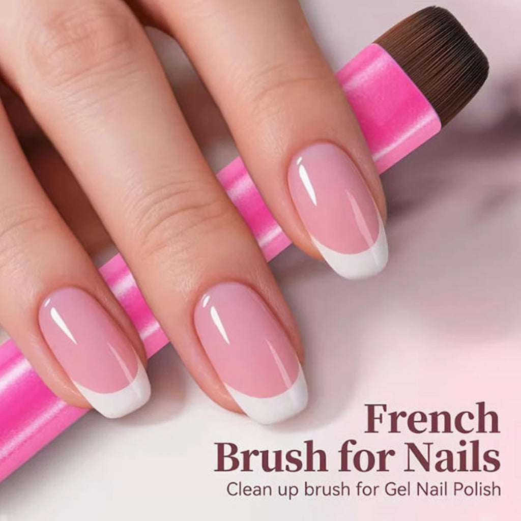 Gel nail polish brush