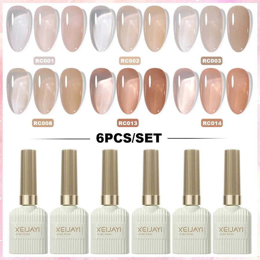 6Pcs 15Ml Nail Gel Polish Set