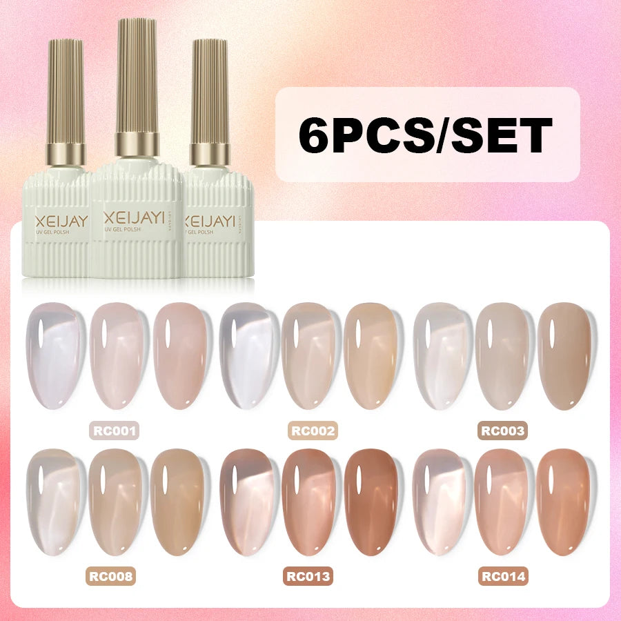 6Pcs 15Ml Nail Gel Polish Set