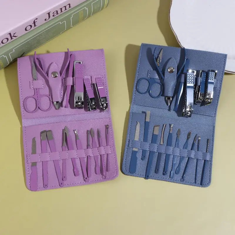 1 Set Premium 16 Piece Nail Grooming Kit