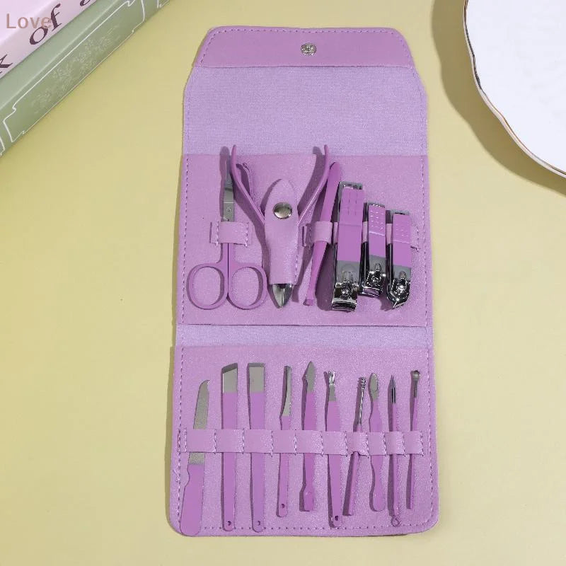 1 Set Premium 16 Piece Nail Grooming Kit
