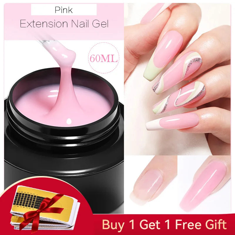BORN PRETTY 60/30ml Hard Jelly Extension Nail Gel Polish