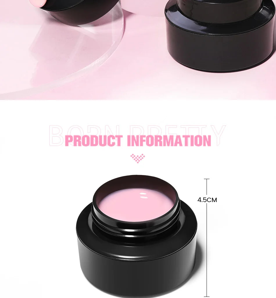 BORN PRETTY 60/30ml Hard Jelly Extension Nail Gel Polish