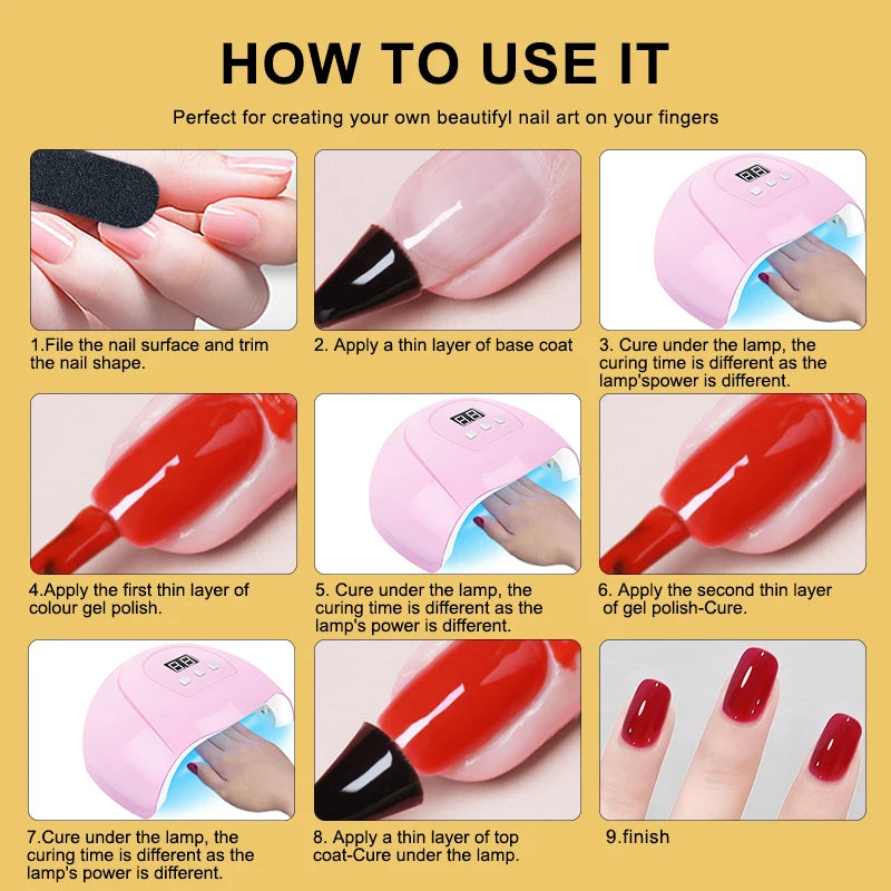 SALE!!!! ADD TO CART FOR DETAILS!!!! All In One Gel Nail Polish Kit