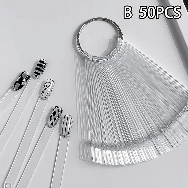 Nail Swatches Color Card Display Chart