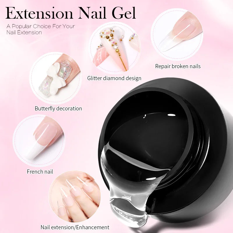 BORN PRETTY 60/30ml Hard Jelly Extension Nail Gel Polish