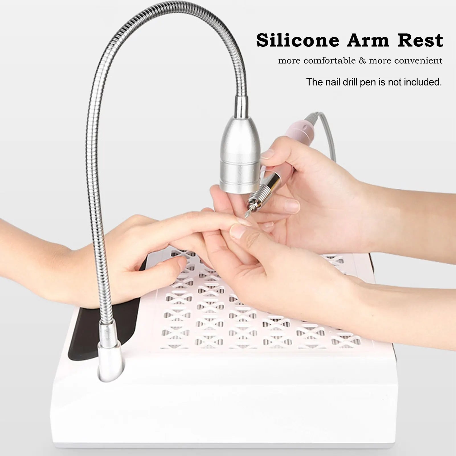 Nail Dust Collector With UV Lamp