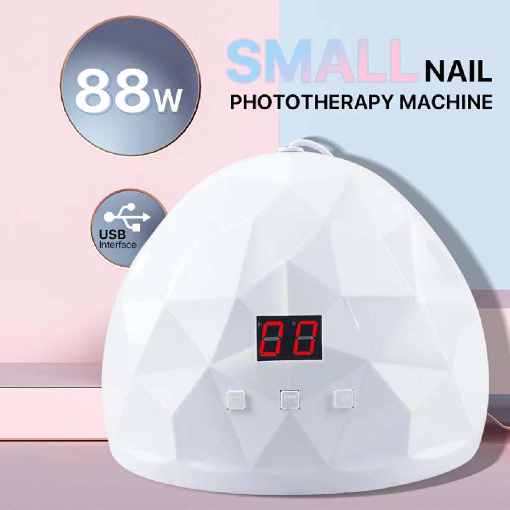 LULAA 88W Nail Dryer Lamp UV Light For Nails