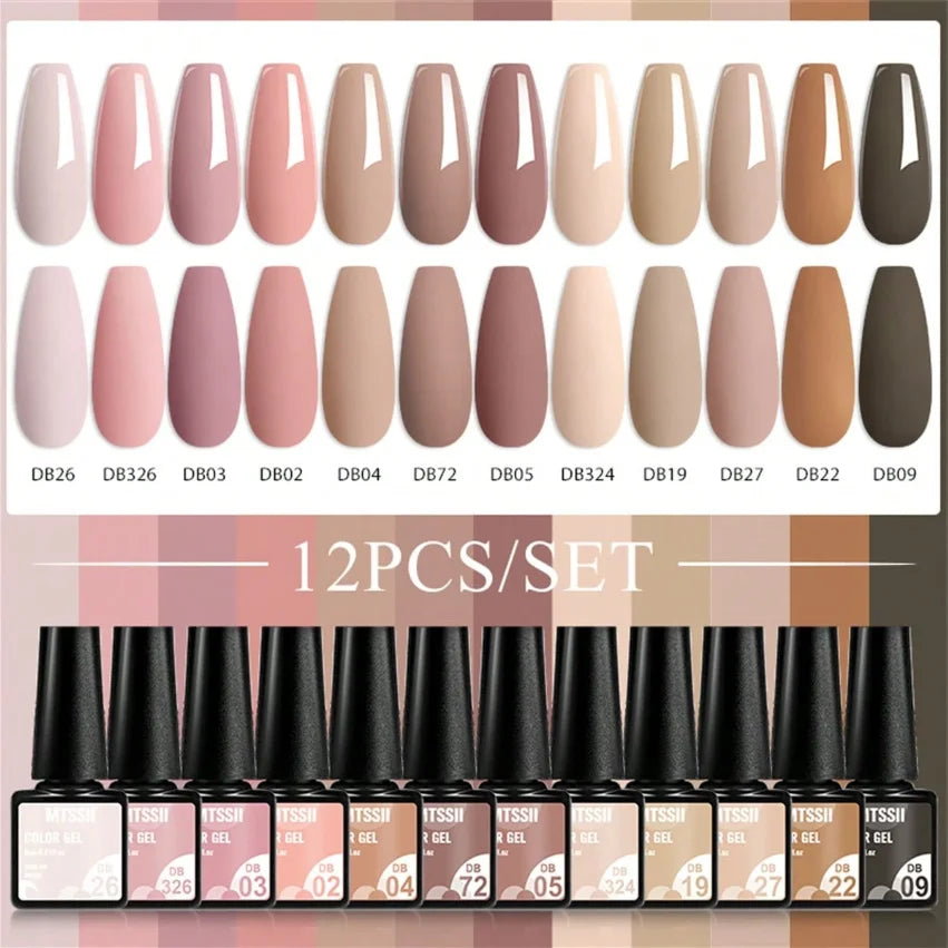 SALE!!!! ADD TO CART FOR DETAILS!!!! 12pcs Gel Nail Polish Set