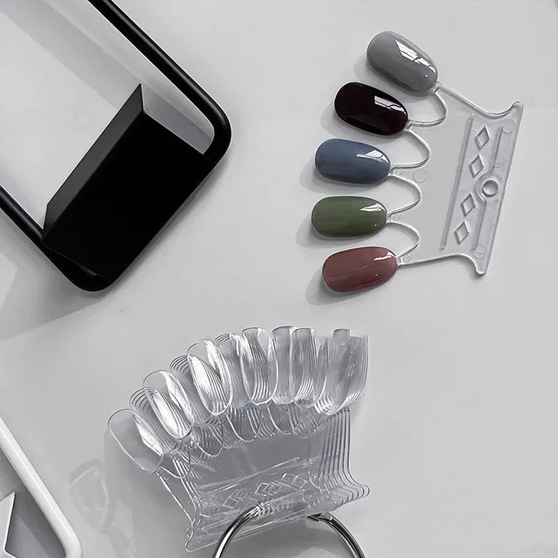 Nail Swatches Color Card Display Chart