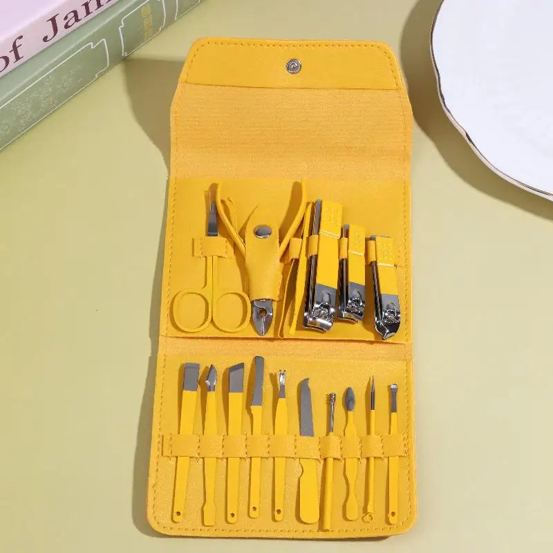 1 Set Premium 16 Piece Nail Grooming Kit