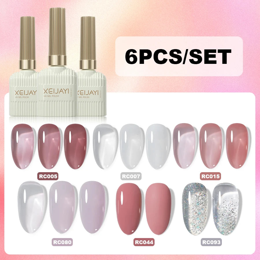 6Pcs 15Ml Nail Gel Polish Set