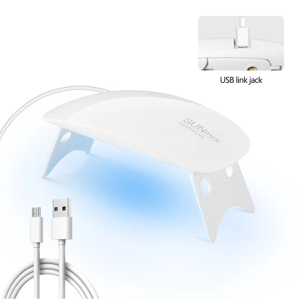 Nail Lamp Foldable 6W UV Lamp