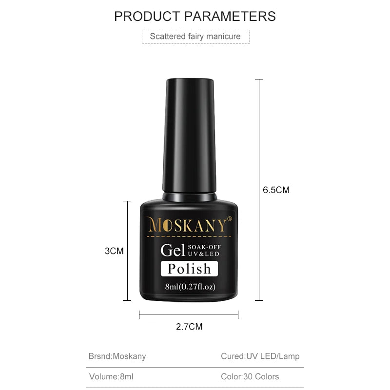 Nail Polish Set With UV Lamp Dryer